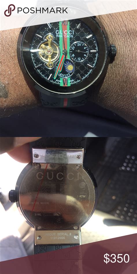 how to check a gucci watch serial number|how to authenticate Gucci watch.